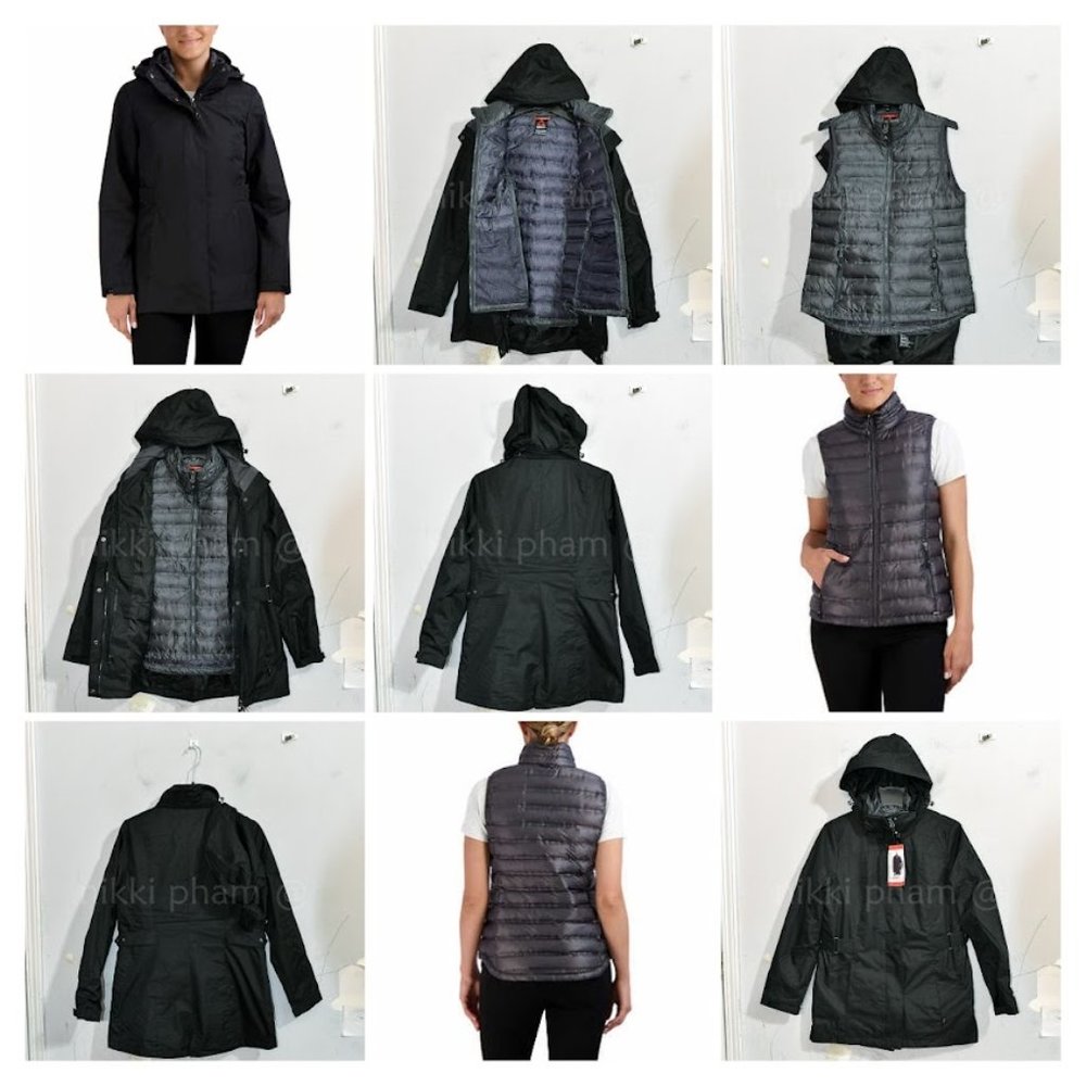 Gerry Ladies' 3-in-1 Systems Vest-Jacket in black